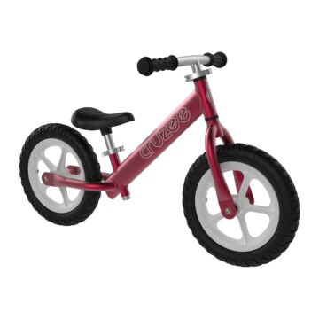Cruzee Childs Balance Bike Red Jetblack Cycling Australia
